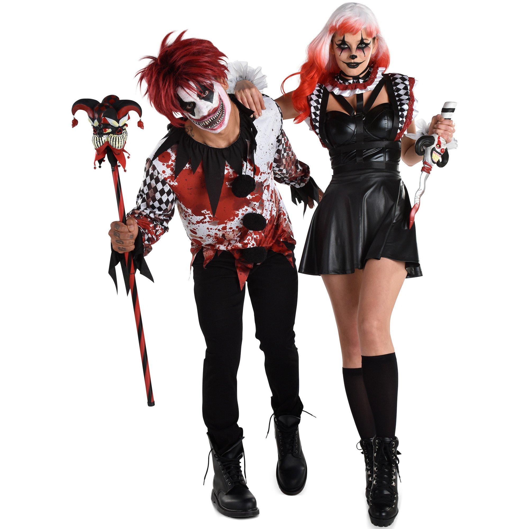 Adult Bloody Killer Clown Shirt - Twisted Circus | Party City