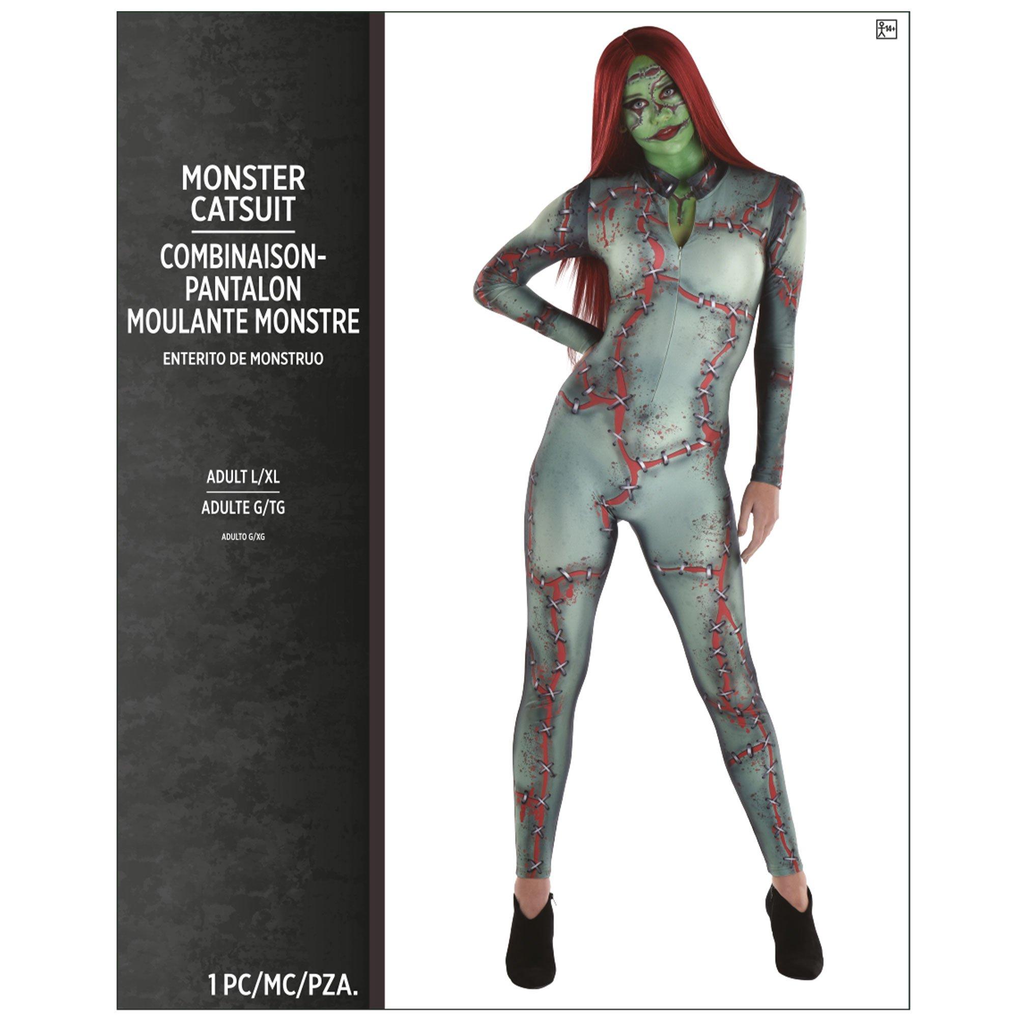 Adult Stitched Monster Catsuit