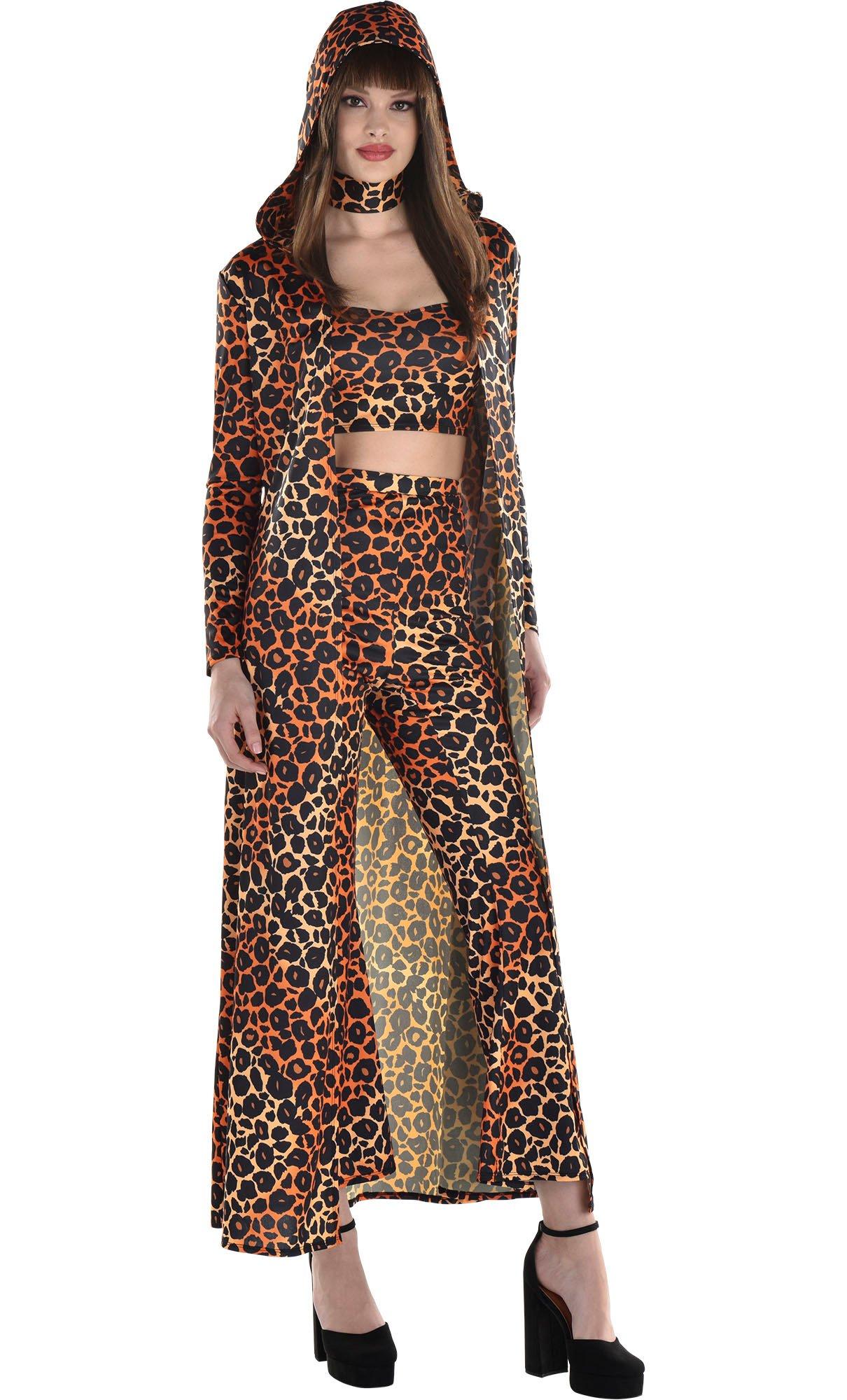 Adult 90s Country Star Leopard Print Costume