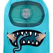 Kids' Cyan Impostor Inflatable Costume - Among Us