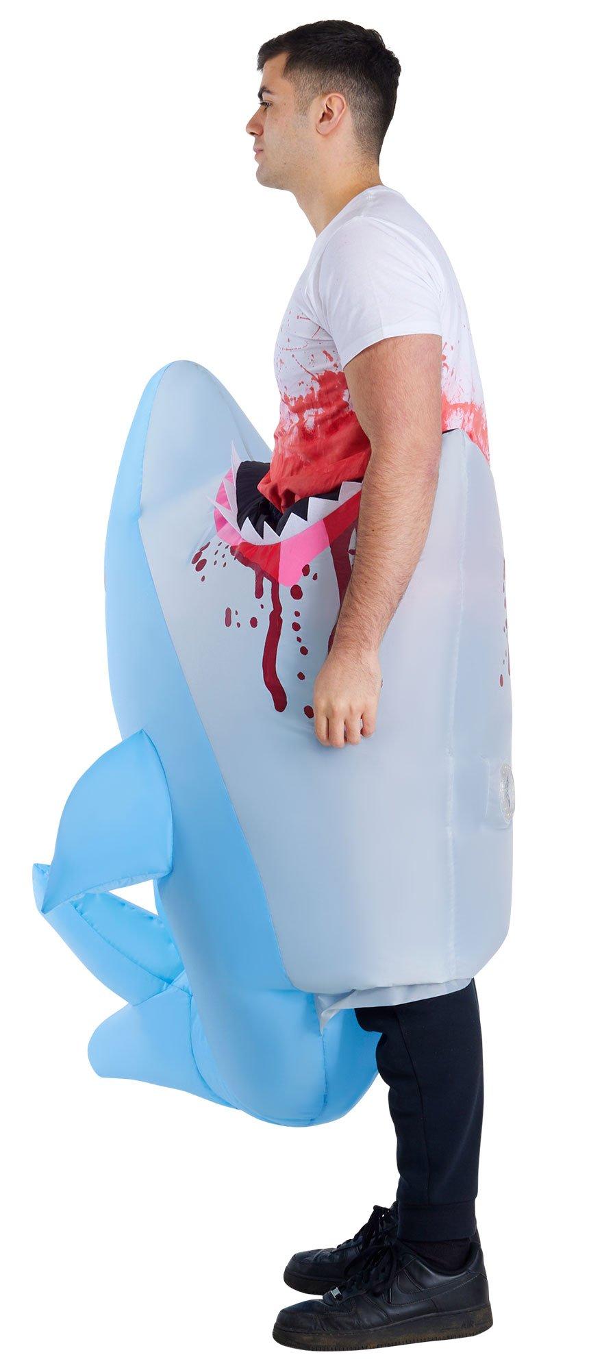 Adult Inflatable Man-Eating Shark Costume Party City