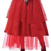 Adult Red Bride From Hell Costume