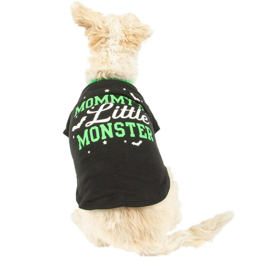 Mommy's Little Monster Dog T-Shirt