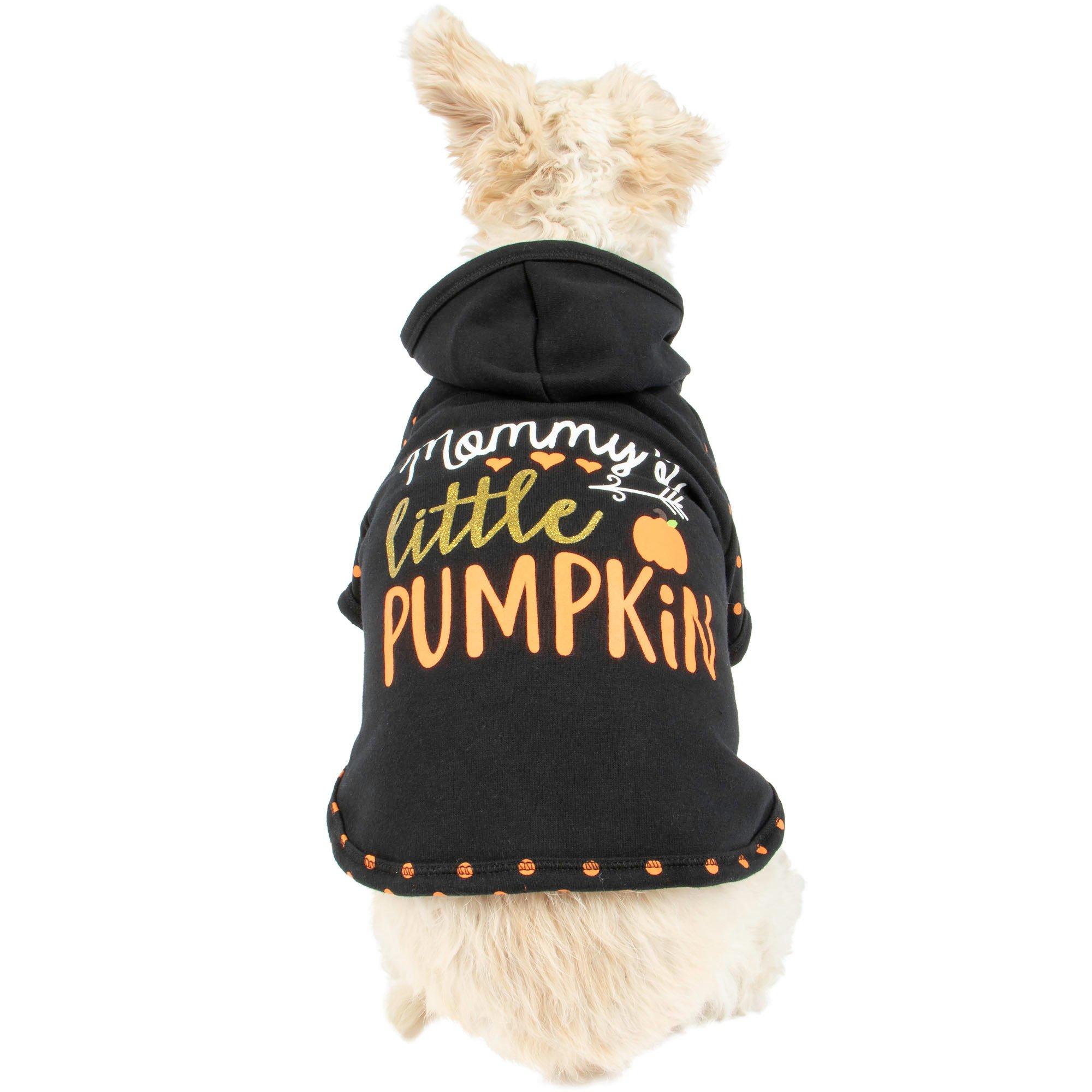 Wicked Pumpkin Dog Denim Jacket - Dog Mom Present - Present for Dog - M