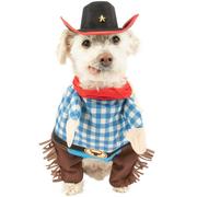 Walking Western Cowboy Dog Costume