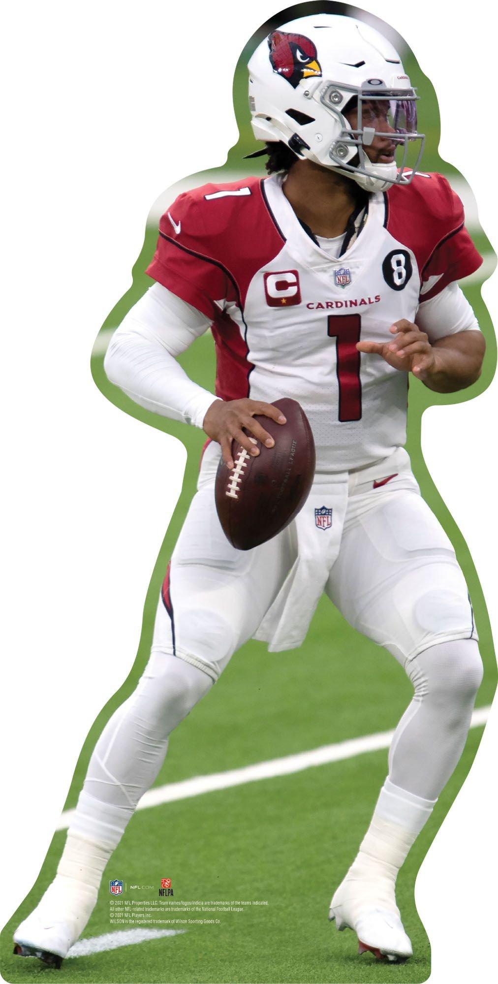 Party City NFL Arizona Cardinals Kyler Murray Life-Size Cardboard Cutout Size 5ft