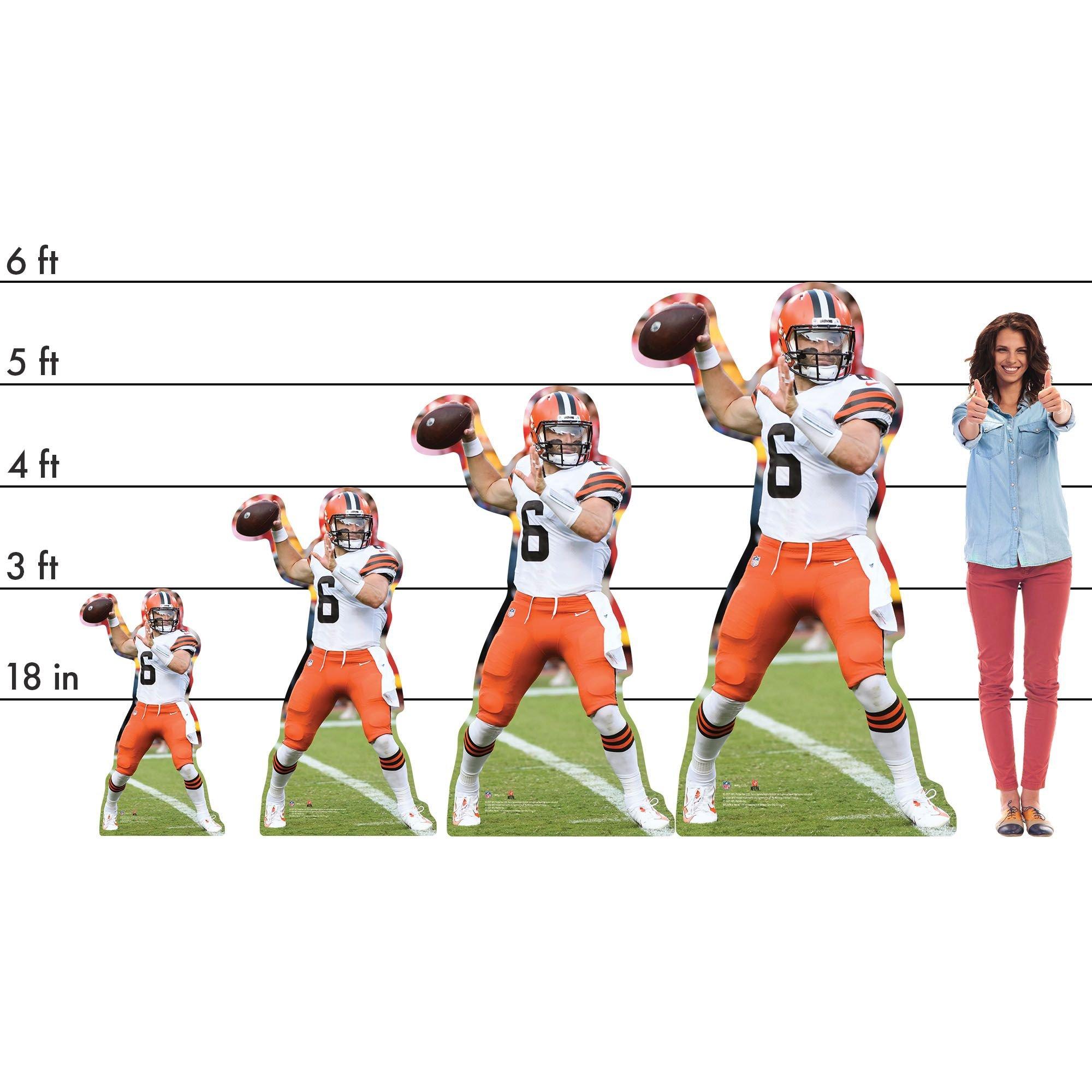 NFL Cleveland Browns Baker Mayfield Cardboard Cutout, 3ft Party City