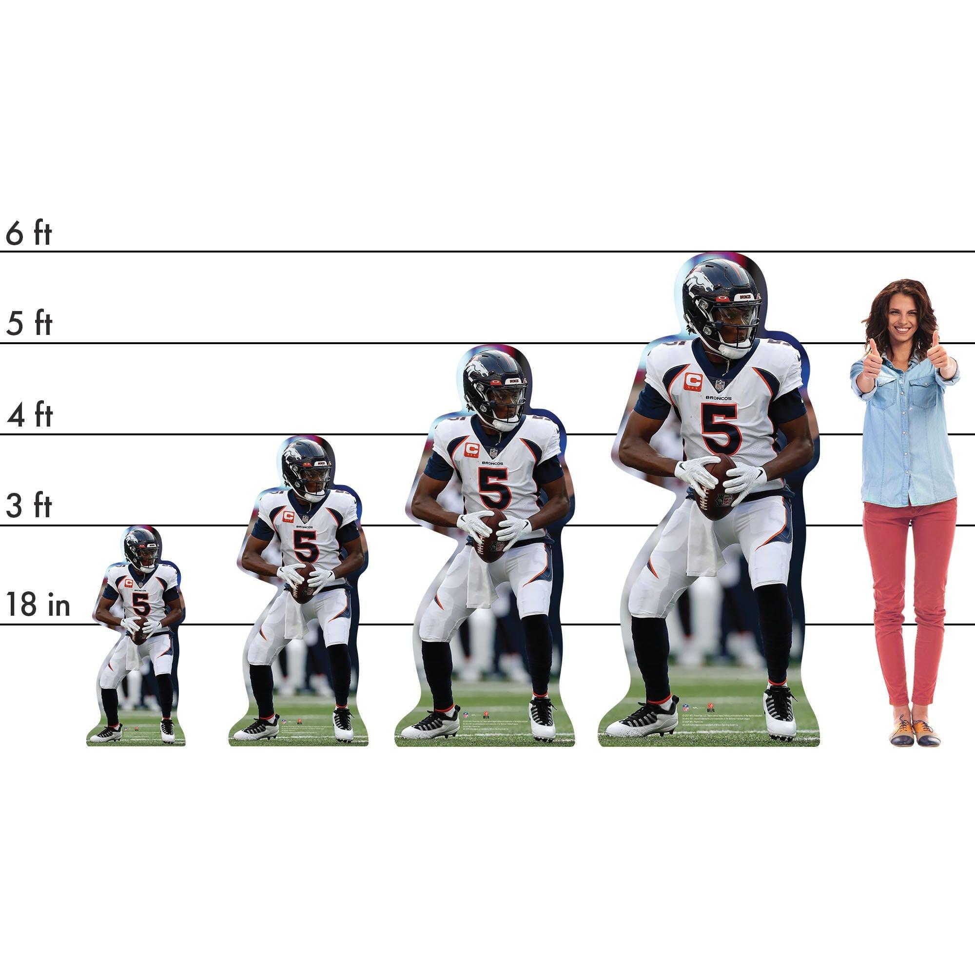 NFL Denver Broncos Teddy Bridgewater Cardboard Cutout, 3ft Party City