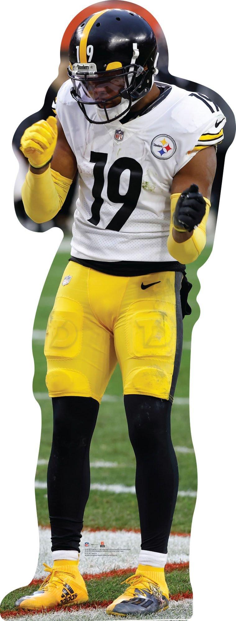 PartyCity NFL Pittsburgh Steelers JuJu Smith-Schuster Cardboard Cutout |  The Market Place