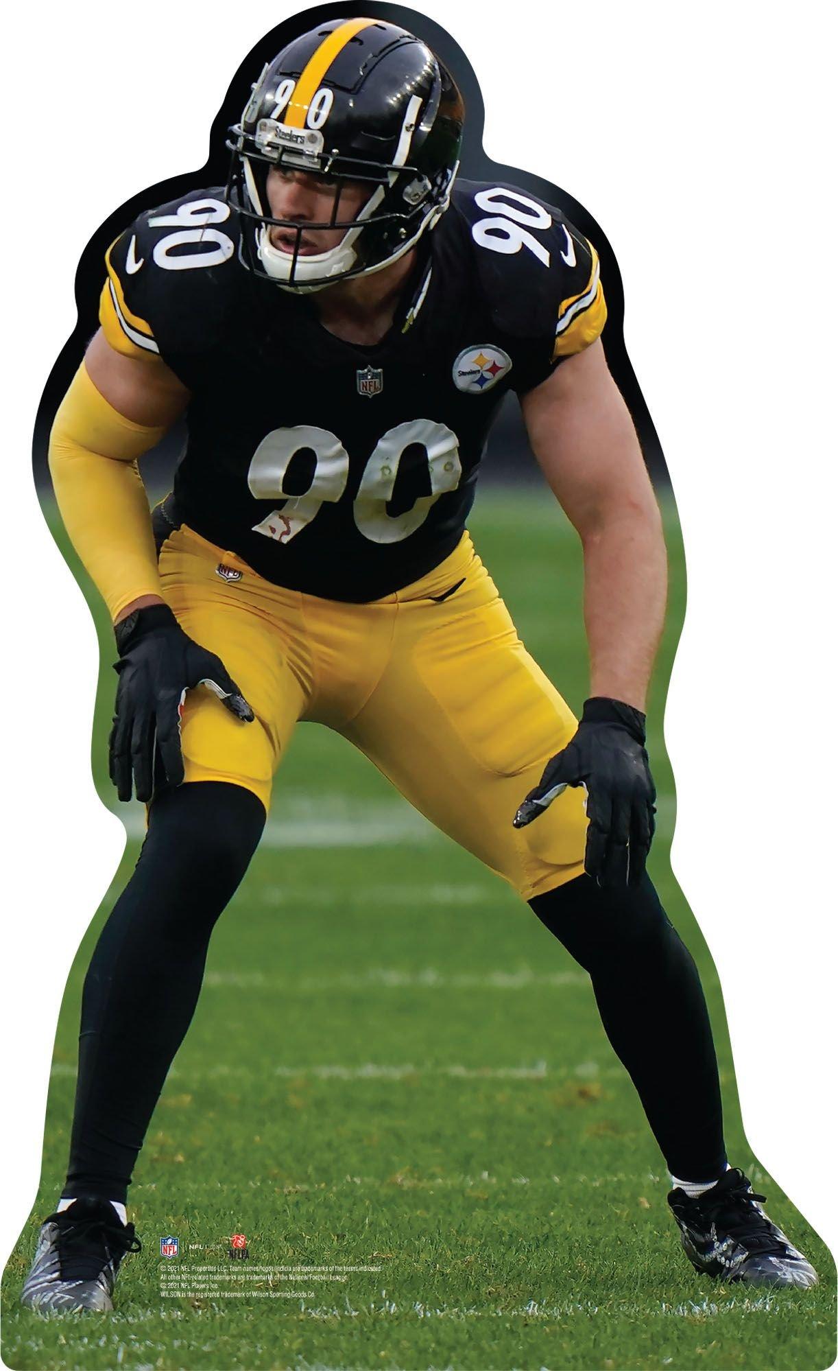 NFL Pittsburgh Steelers T.J. Watt Life-Size Cardboard Cutout