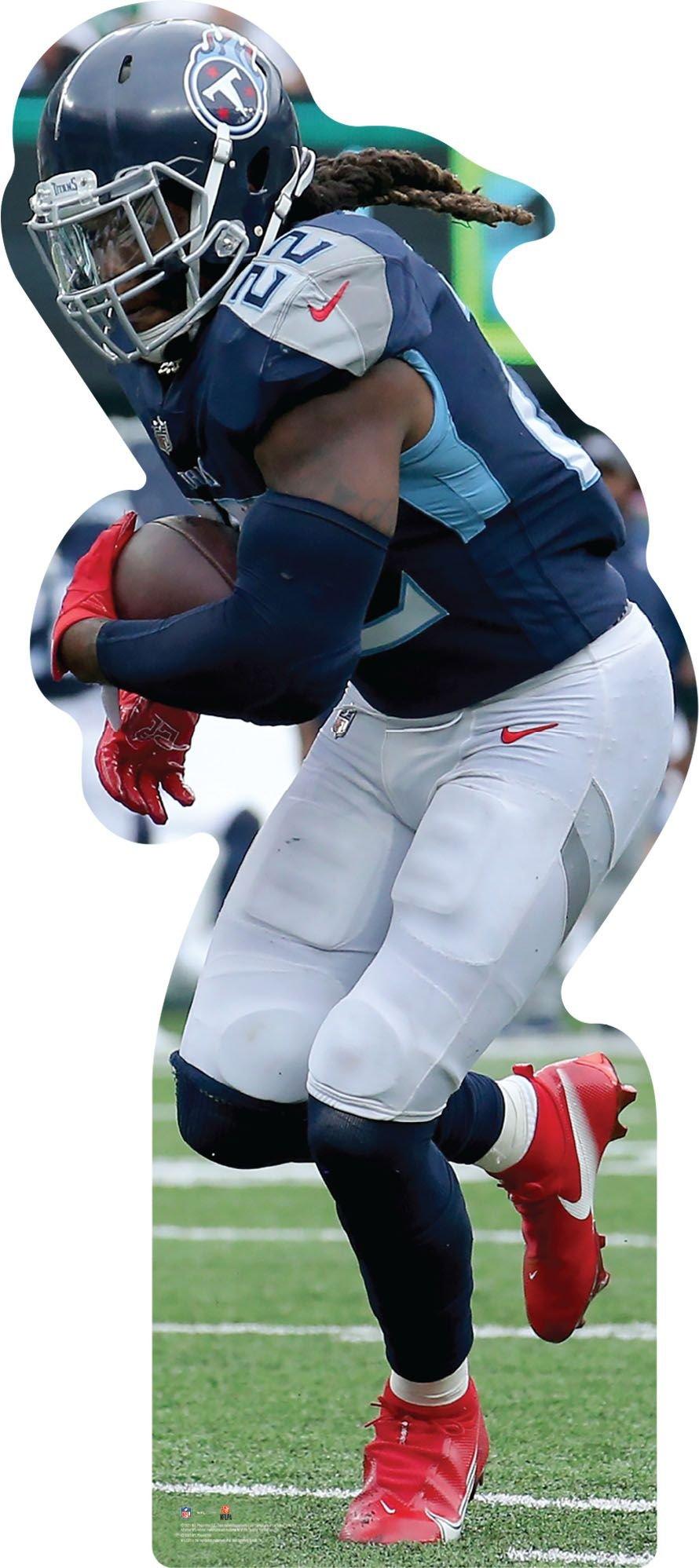 NFL Tennessee Titans Derrick Henry Cardboard Cutout, 3ft Party City