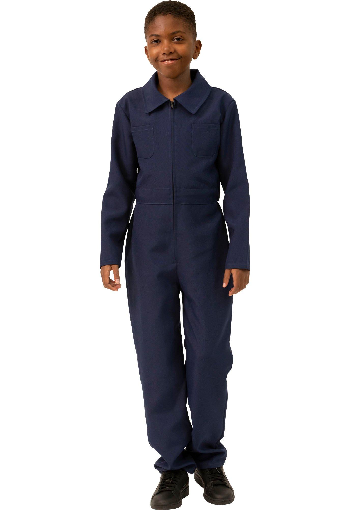 Kids navy jumpsuit on sale