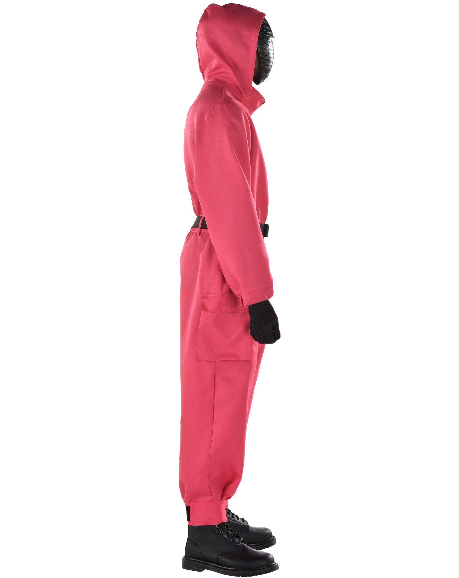 Squid Game Adult Triangle Guard Jumpsuit Costume