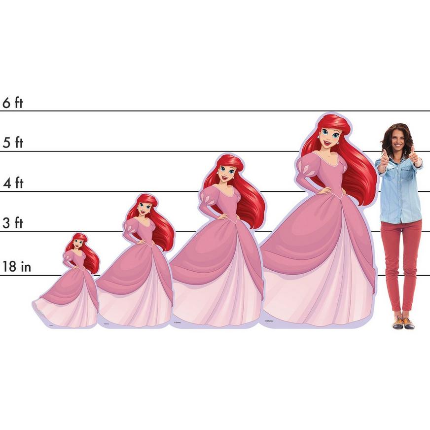 Ariel Cardboard Cutout, 3ft - Disney The Little Mermaid
