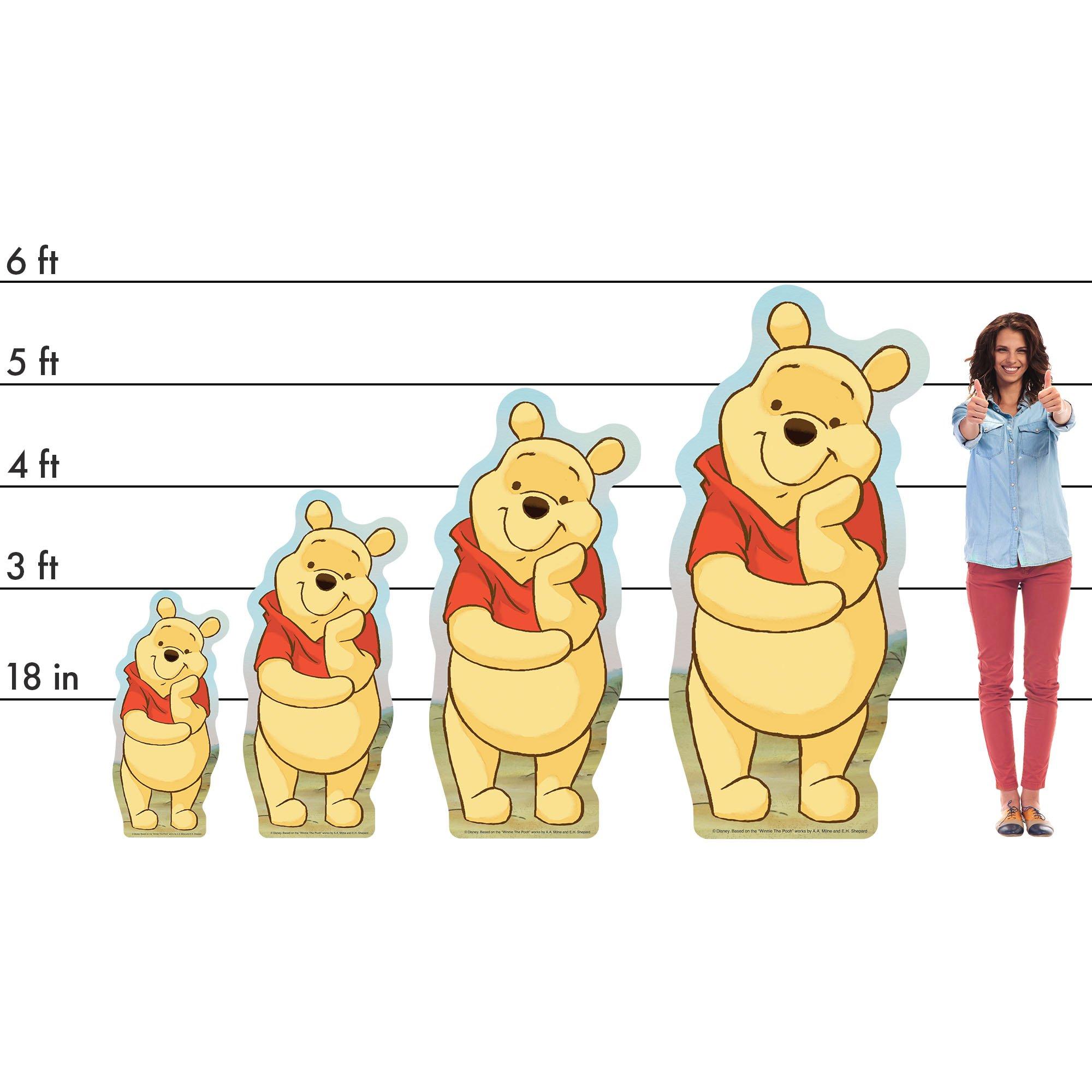 Winnie the Pooh Cardboard Stand-Up, 3ft