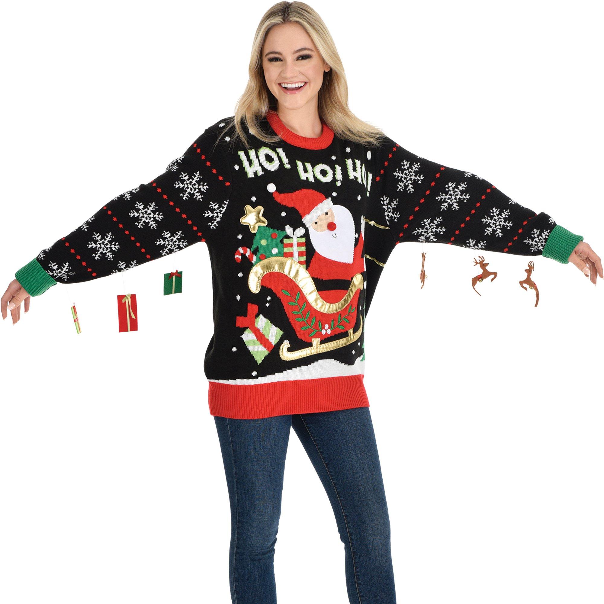 Ugly Christams Sweatshirt Western Tops for Ladies Plus Size Tops