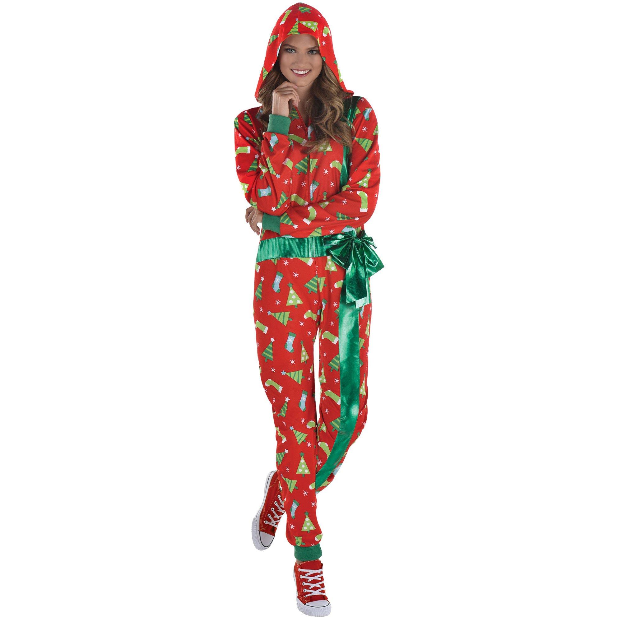 Christmas Grinch One Piece Zipster Costume for Kids