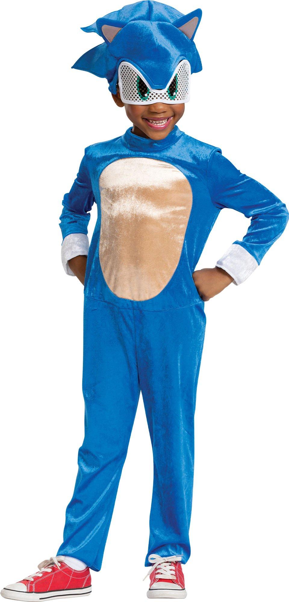 Kids Sonic the Hedgehog One Piece Costume 