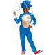 Child Sonic the Hedgehog Costume with Visor - Sonic 2