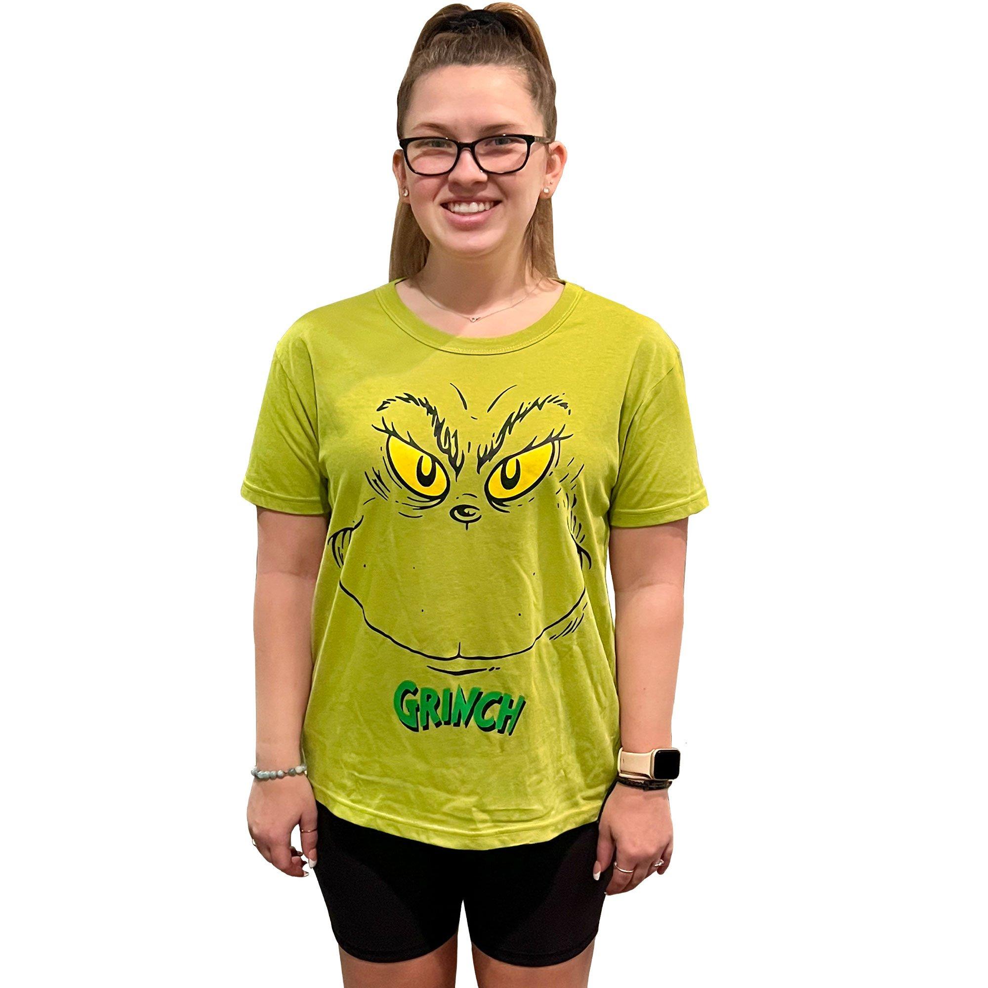 Dr. Seuss Grinch Face Youth T-Shirt