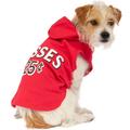 Red Kisses 25¢ Valentine's Day Dog Hoodie