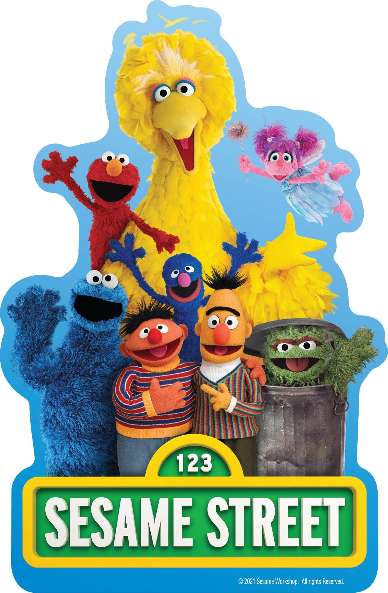 Sesame Street Character Cutouts – INSTANT DOWNLOAD