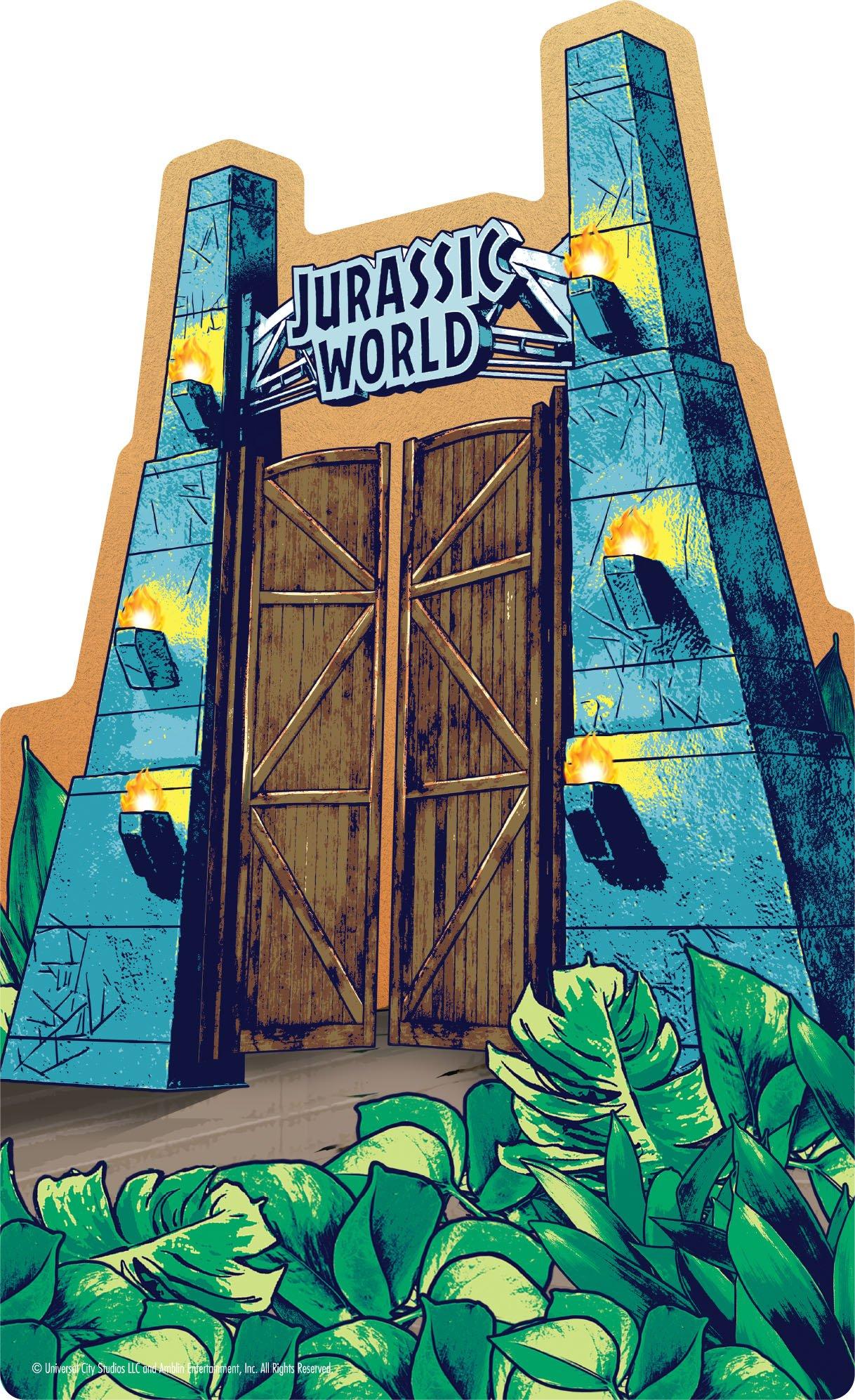 Jurassic World Into The Wild Tattoos - Party Place Depot