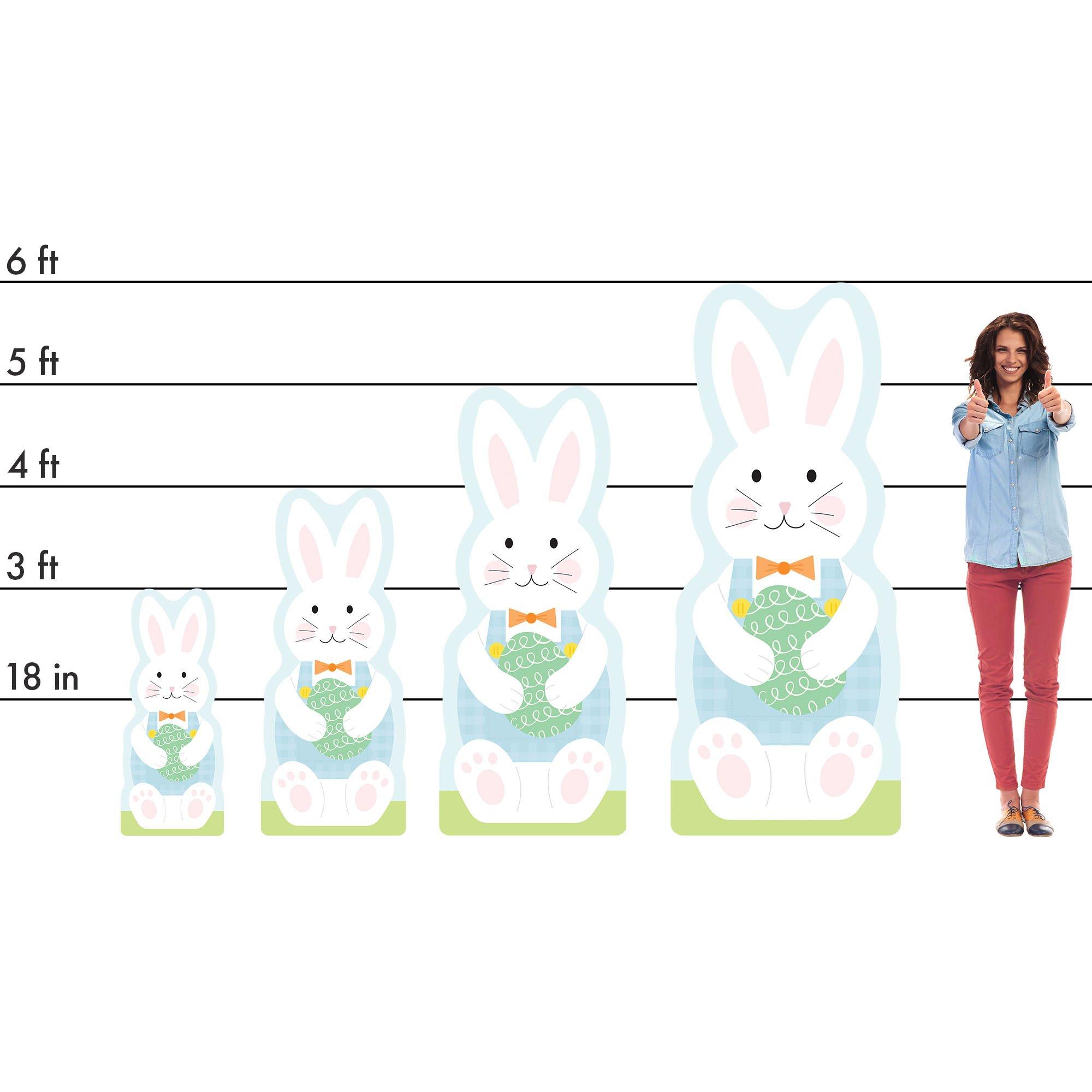 Easter Bunny Life-Size Cardboard Cutout