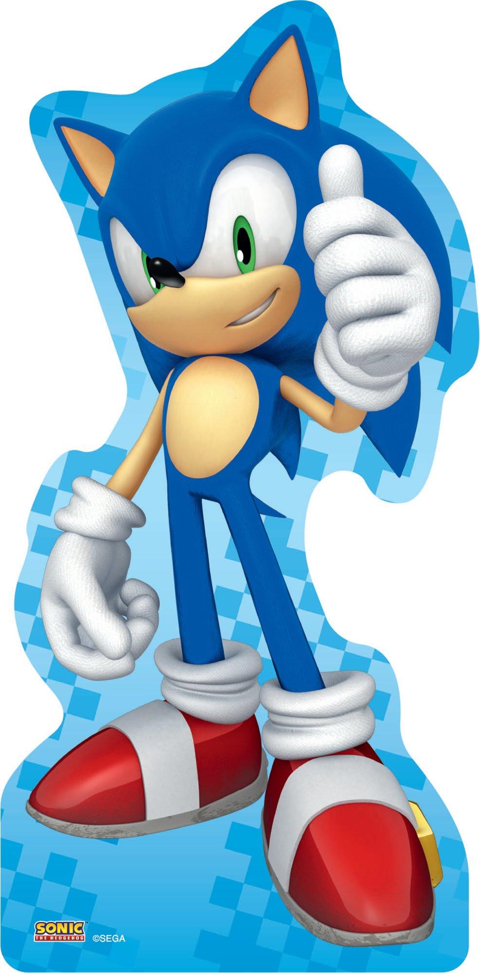 Sonic the Hedgehog Pose 1 Life-Size Cardboard Cutout