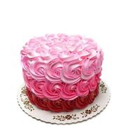 Pink Swirls Cake - Freed's Bakery