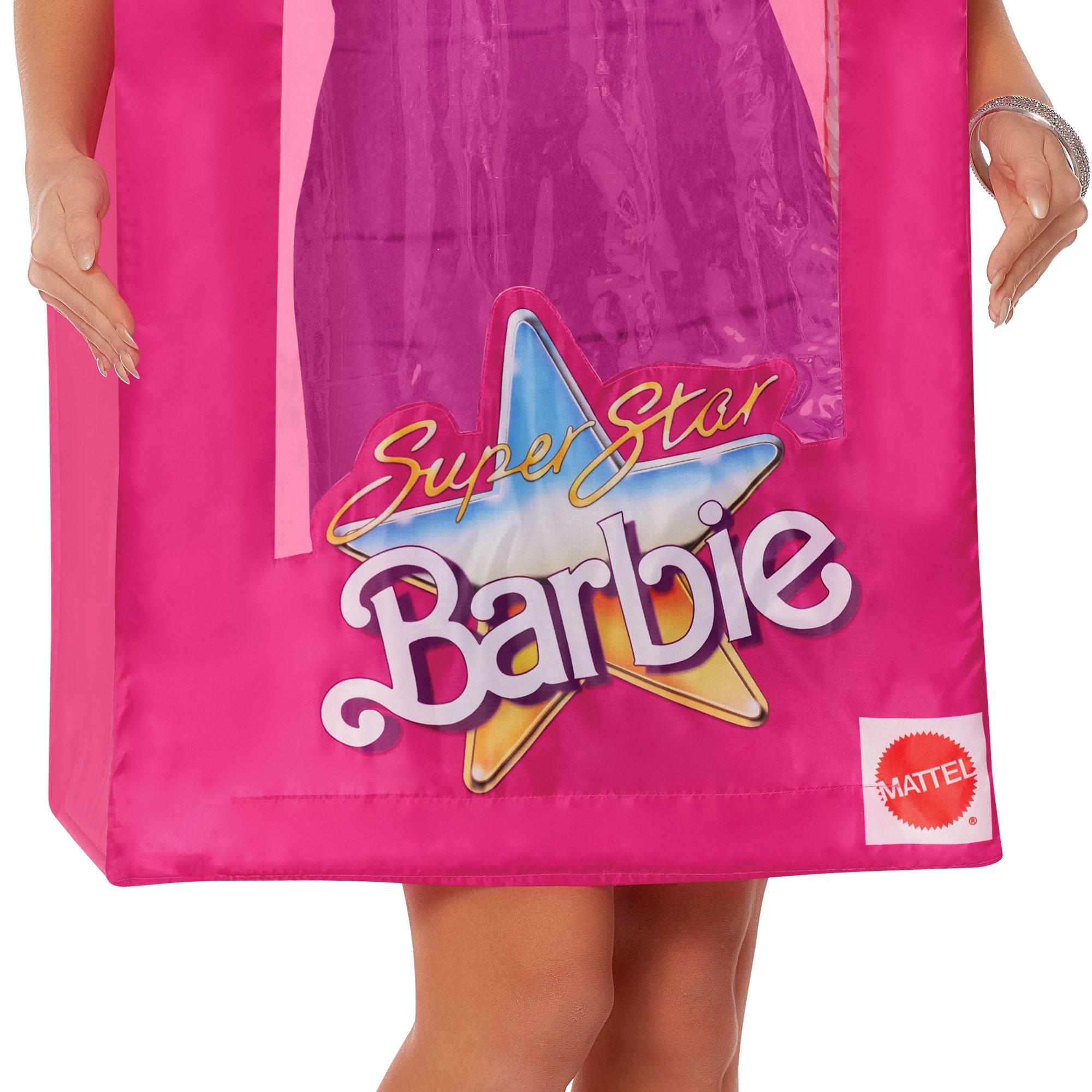 Adult Superstar Barbie Box Costume - Mattel