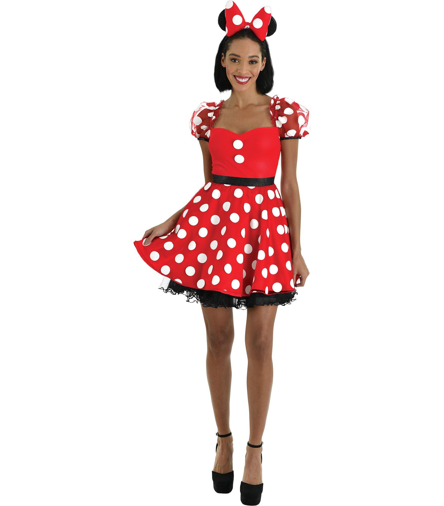 Homemade Minnie Mouse costume!  Minnie mouse costume, Homemade minnie  mouse costume, Minnie mouse costume diy