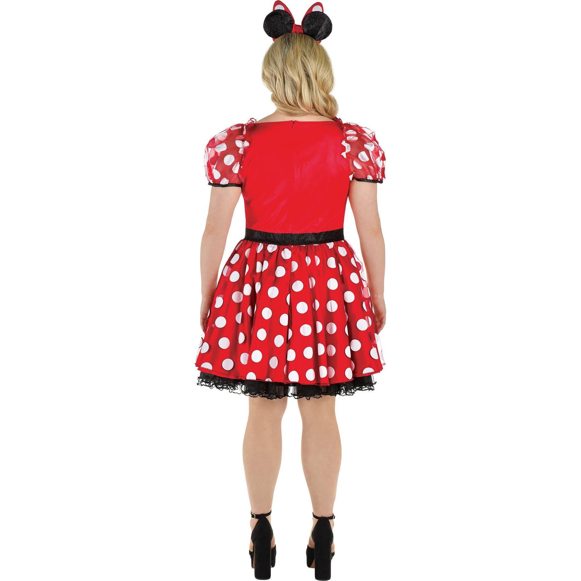 Adult Minnie Mouse Plus Size Costume - Disney