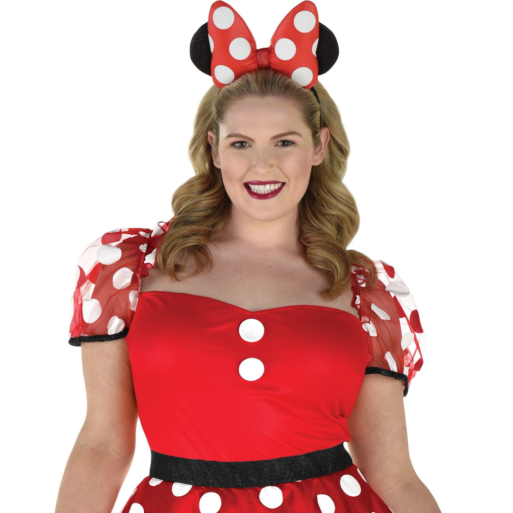 Plus Size Disney Deluxe Mickey Mouse Costume for Adults