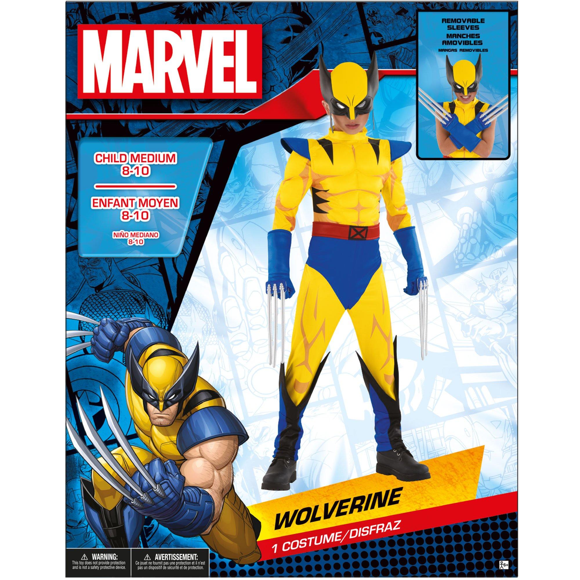 Kids' Wolverine Costume - Marvel X-Men Classic | Party City