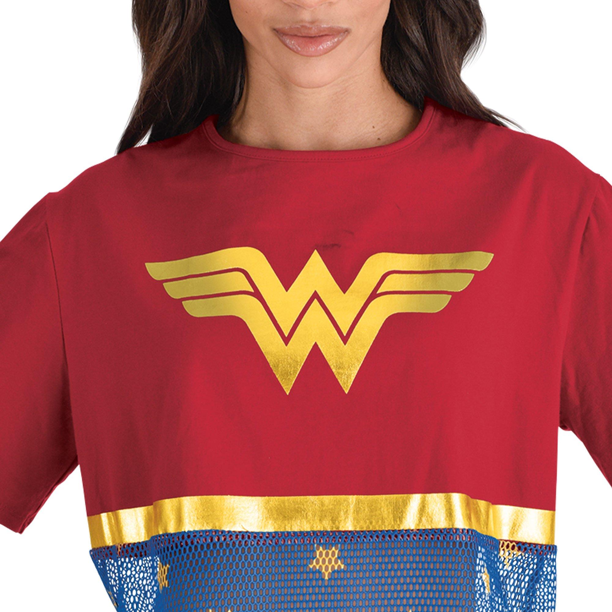 Adult wonder woman tshirt online