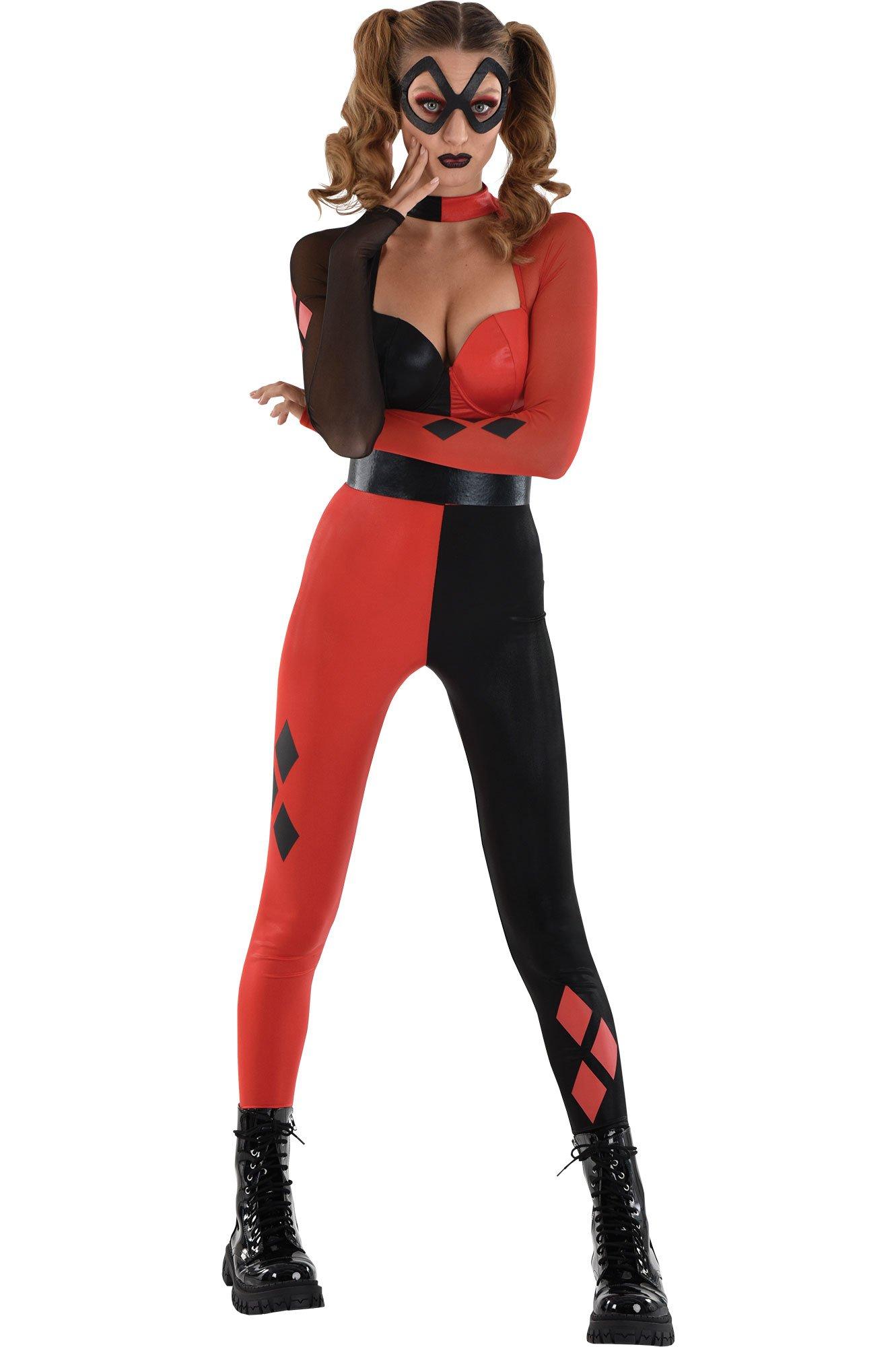 Costume di Harley Quinn per adulti, Giacca Harley Quinn, DC Comics