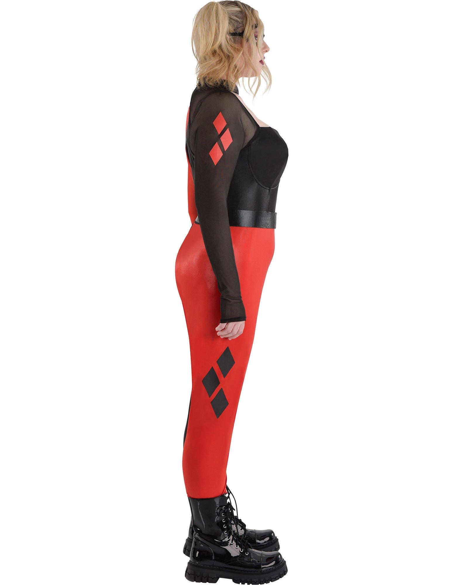 Adult Harley Quinn Plus Size Costume - DC Comics