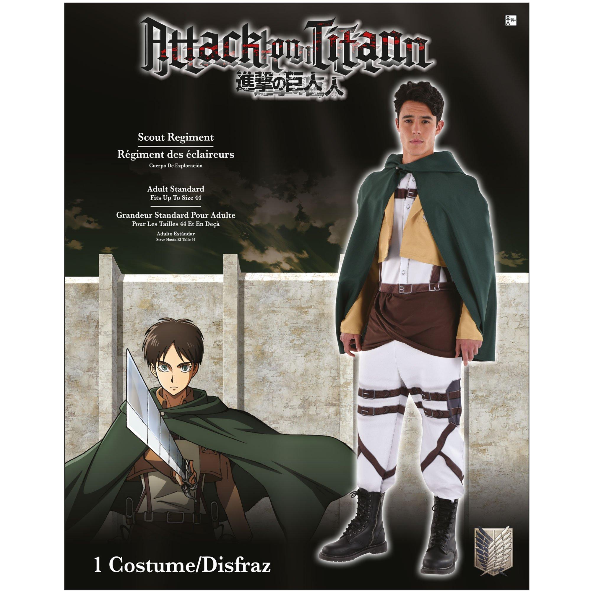 PartyCity Adult Scout Regiment Costume - Attack on Titan - Party City in  Tustin, CA