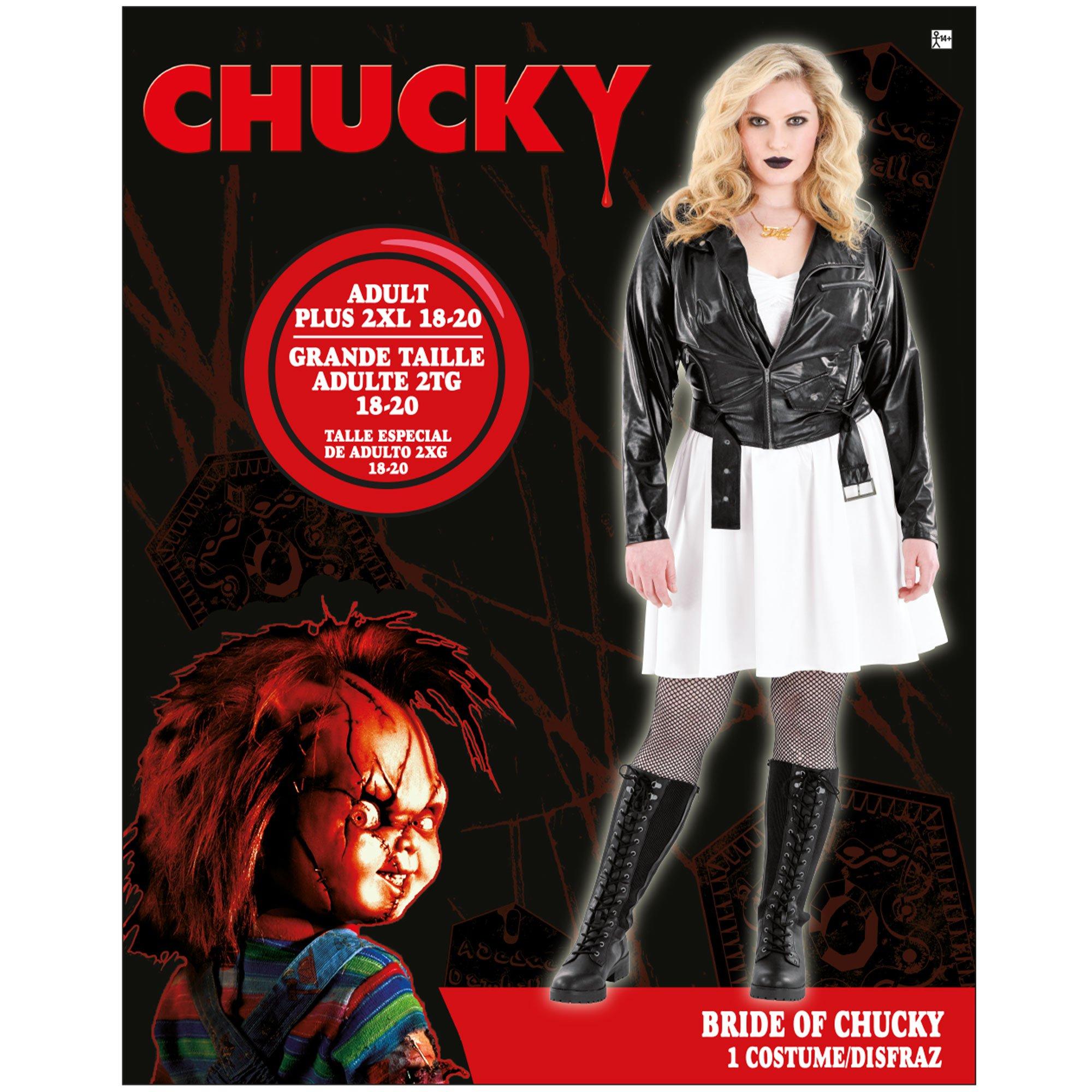 Plus size chucky's bride costume best sale