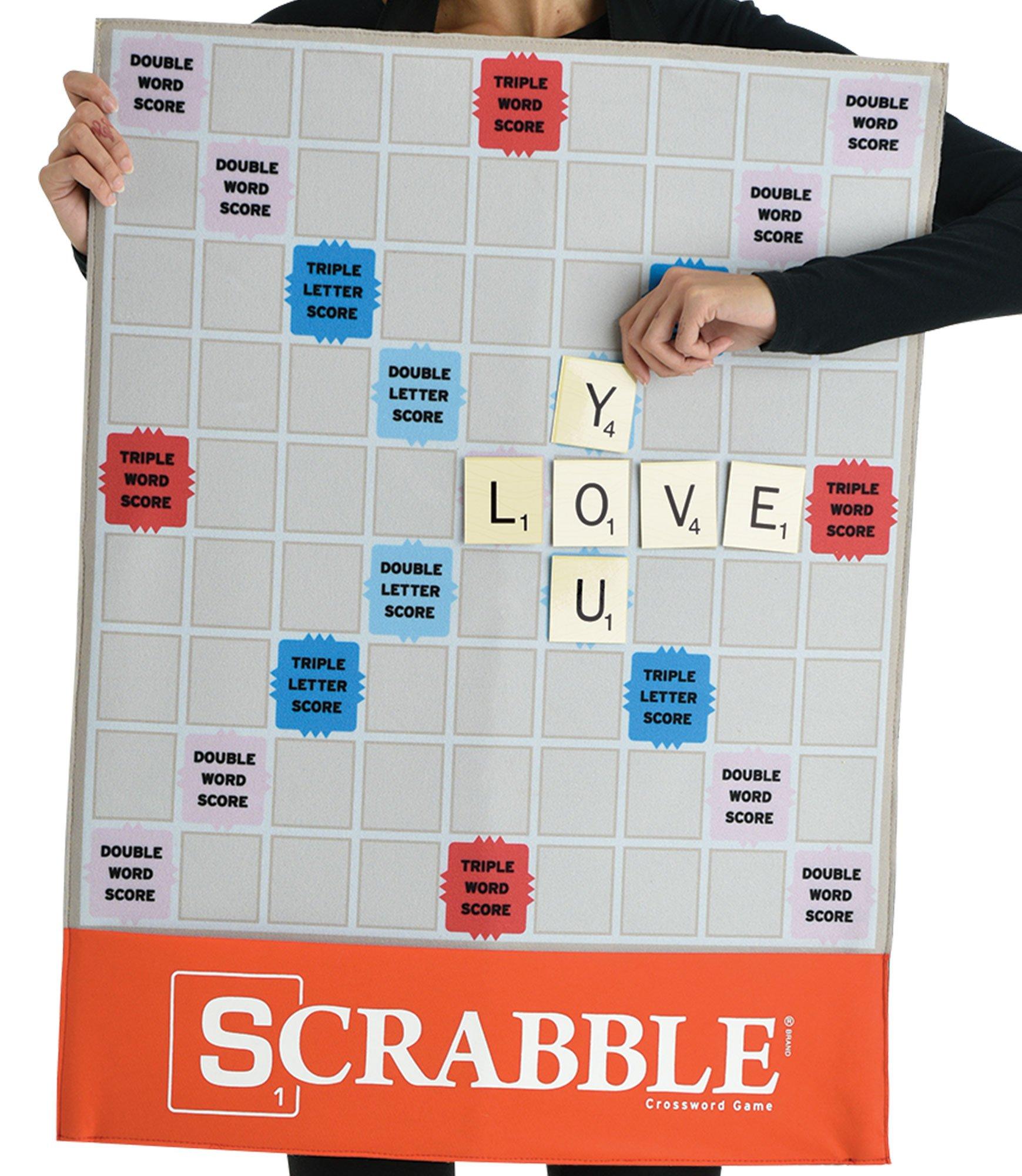 Adult Playable Scrabble Costume