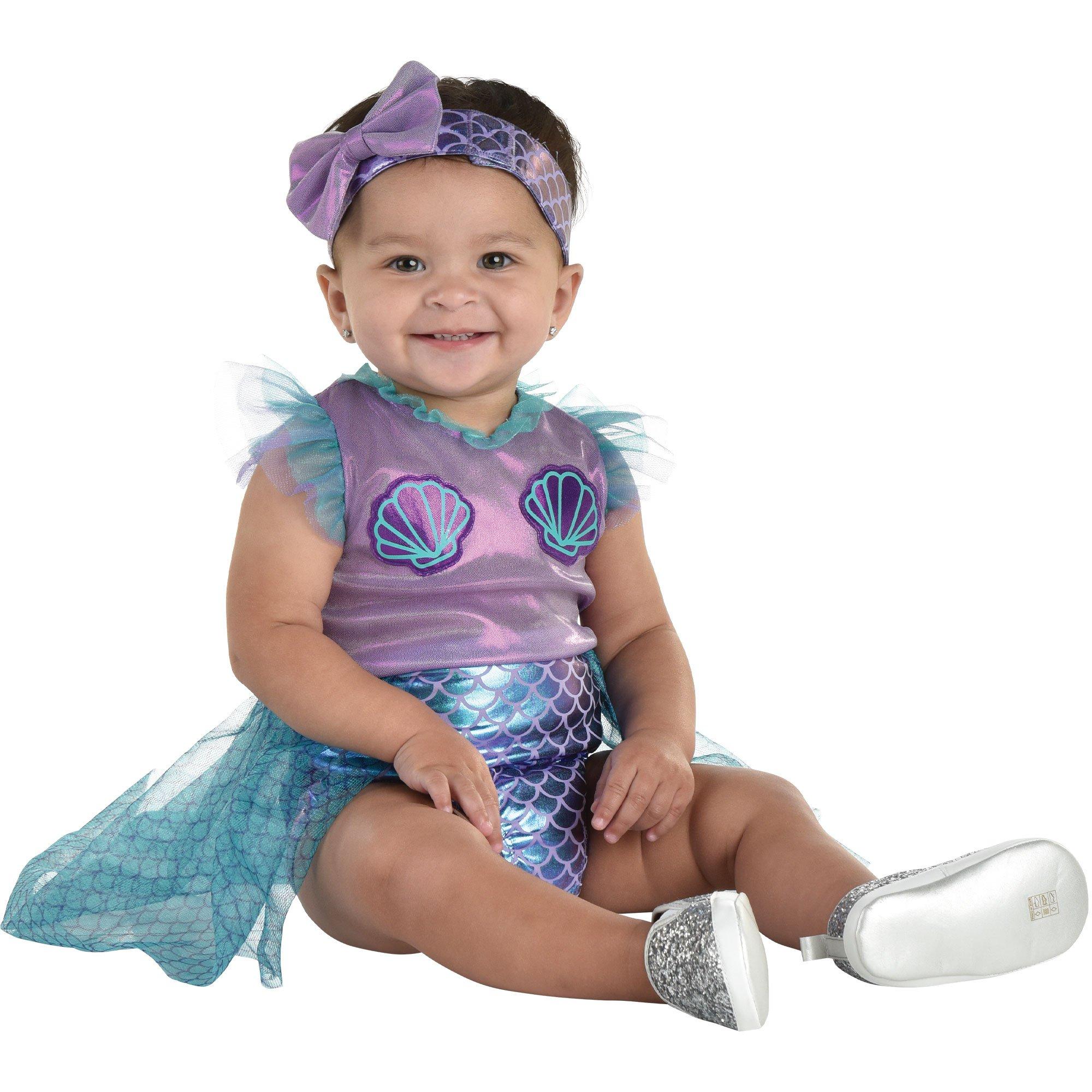 Little mermaid baby costume hotsell