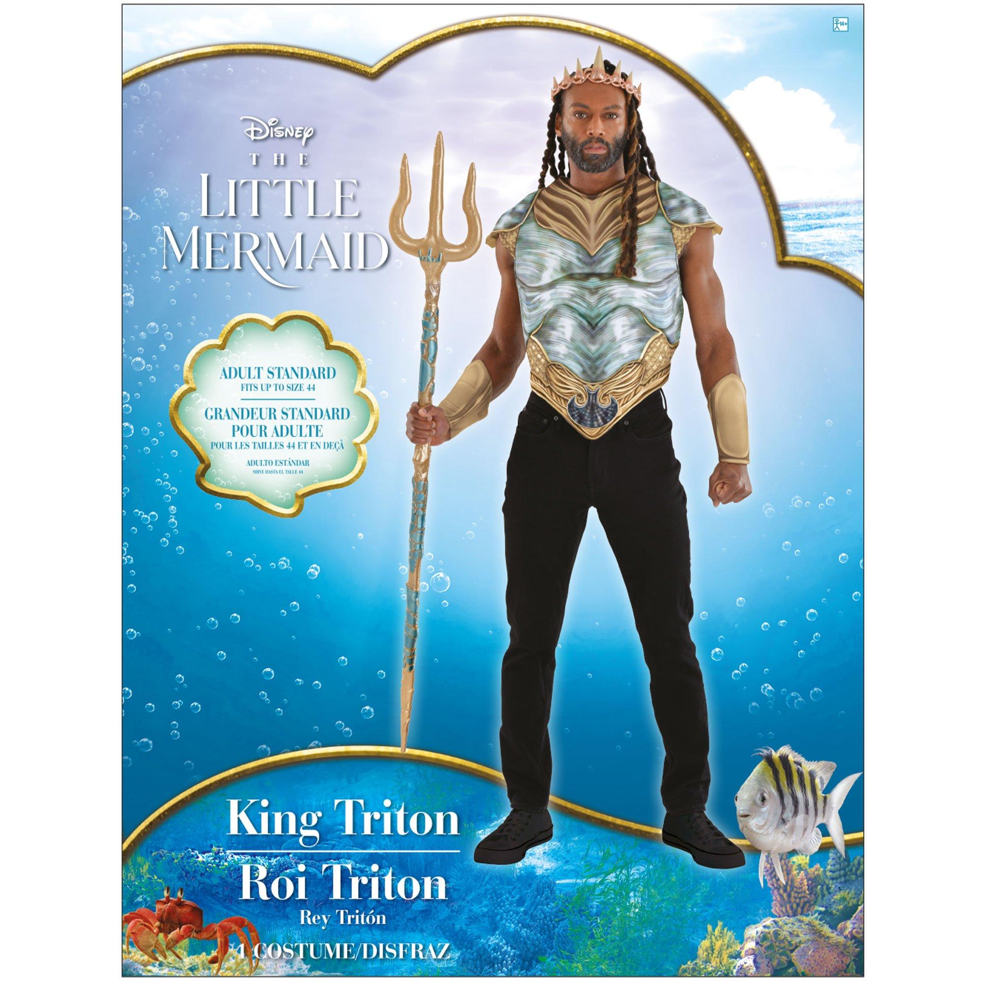 Adult King Triton Costume Accessory Kit The Little Mermaid