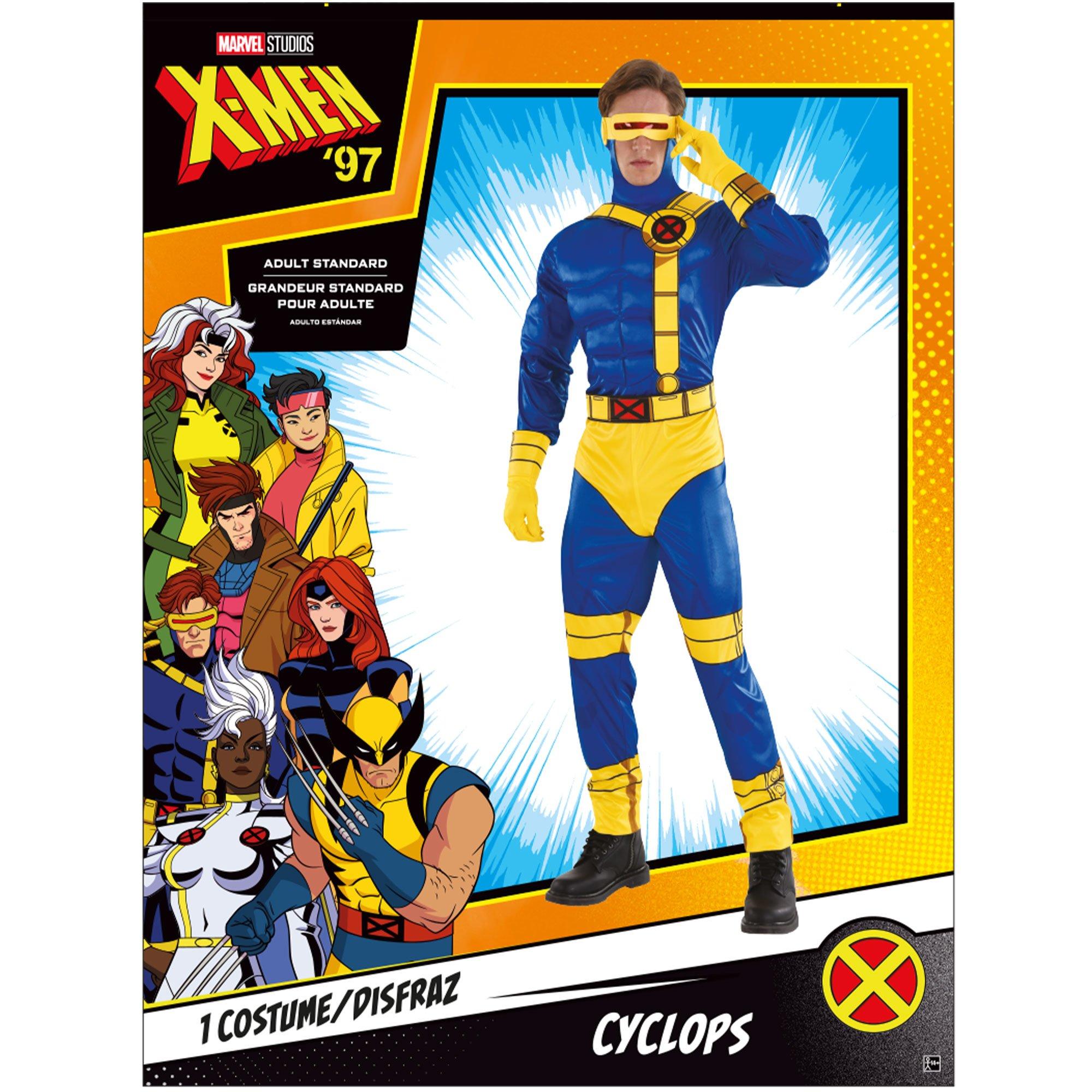 Adult Cyclops Muscle Costume - Marvel X-Men '97