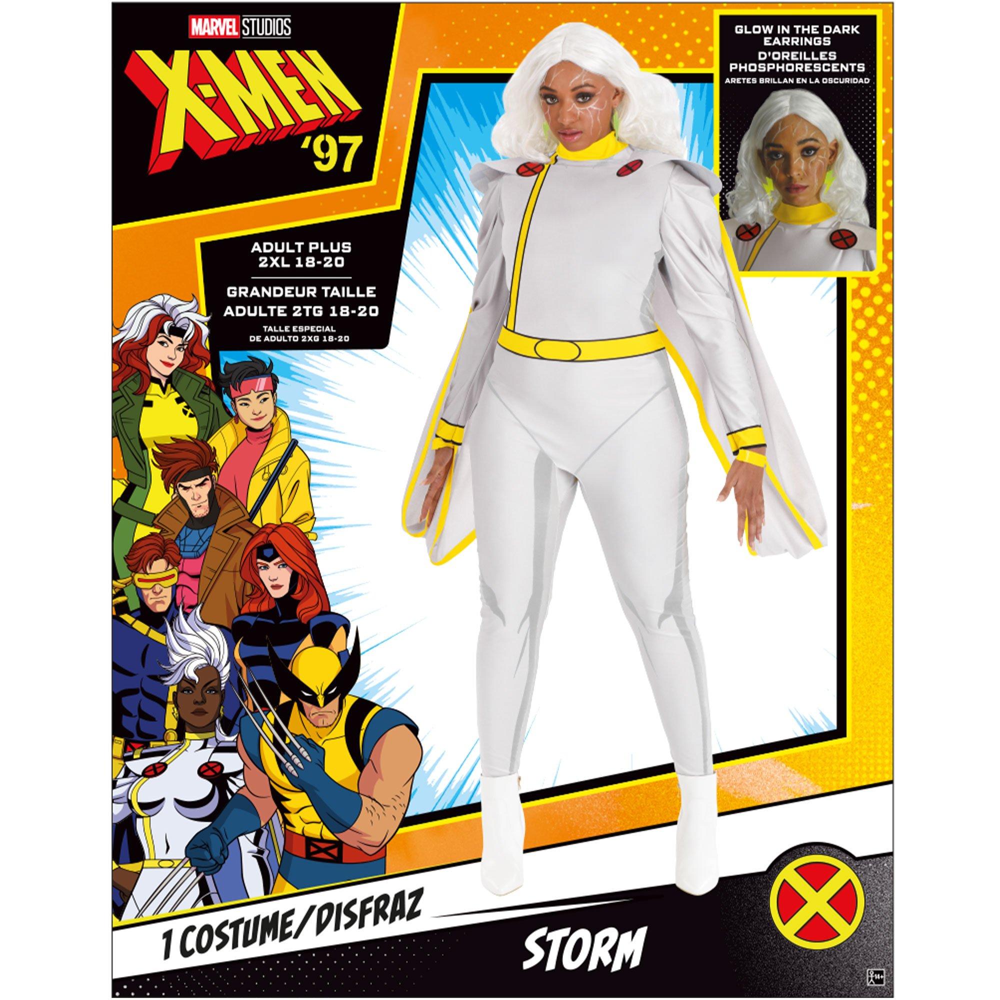 Adult Storm Plus Size Costume - Marvel X-Men '97