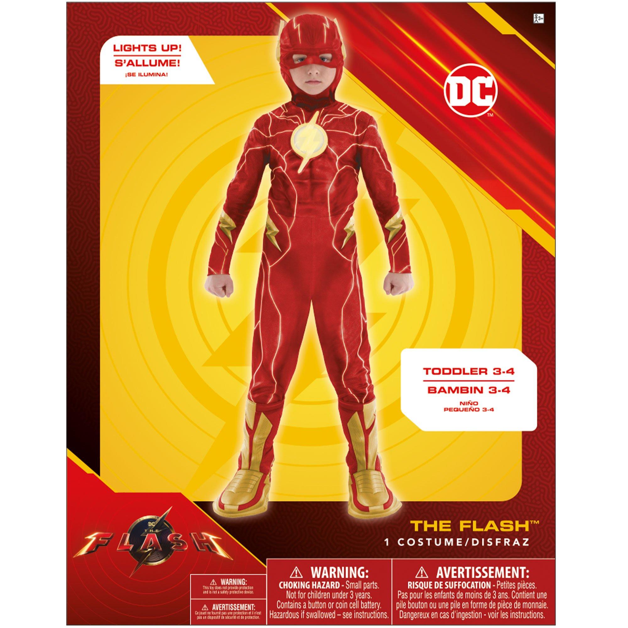 Kids' Light-Up The Flash Costume - DC Studios