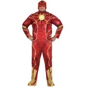 Adult Light-Up The Flash Plus Size Costume - DC