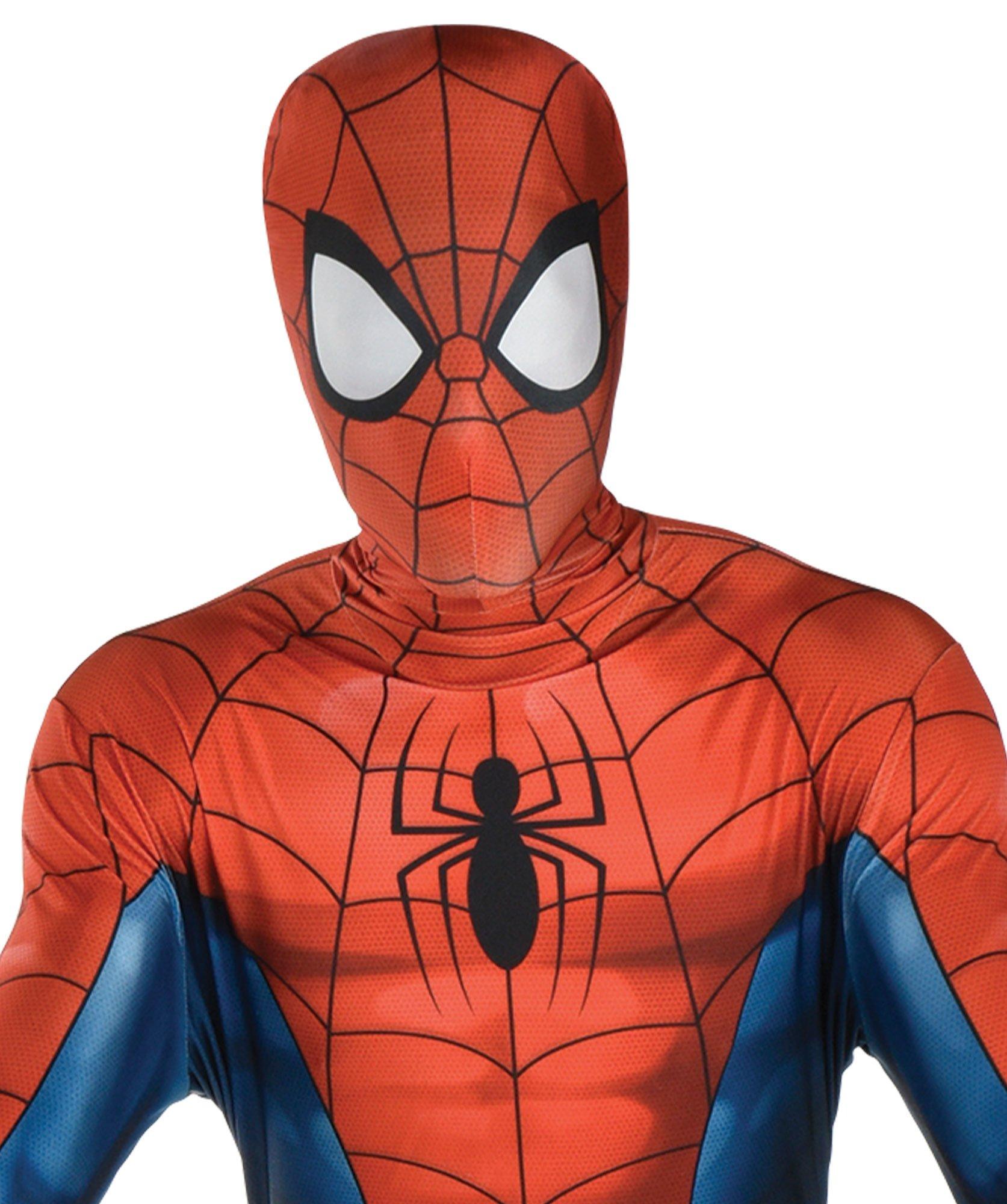 Official Marvel Spiderman Size Party Pack Children's Cardboard Face Mask  Costume
