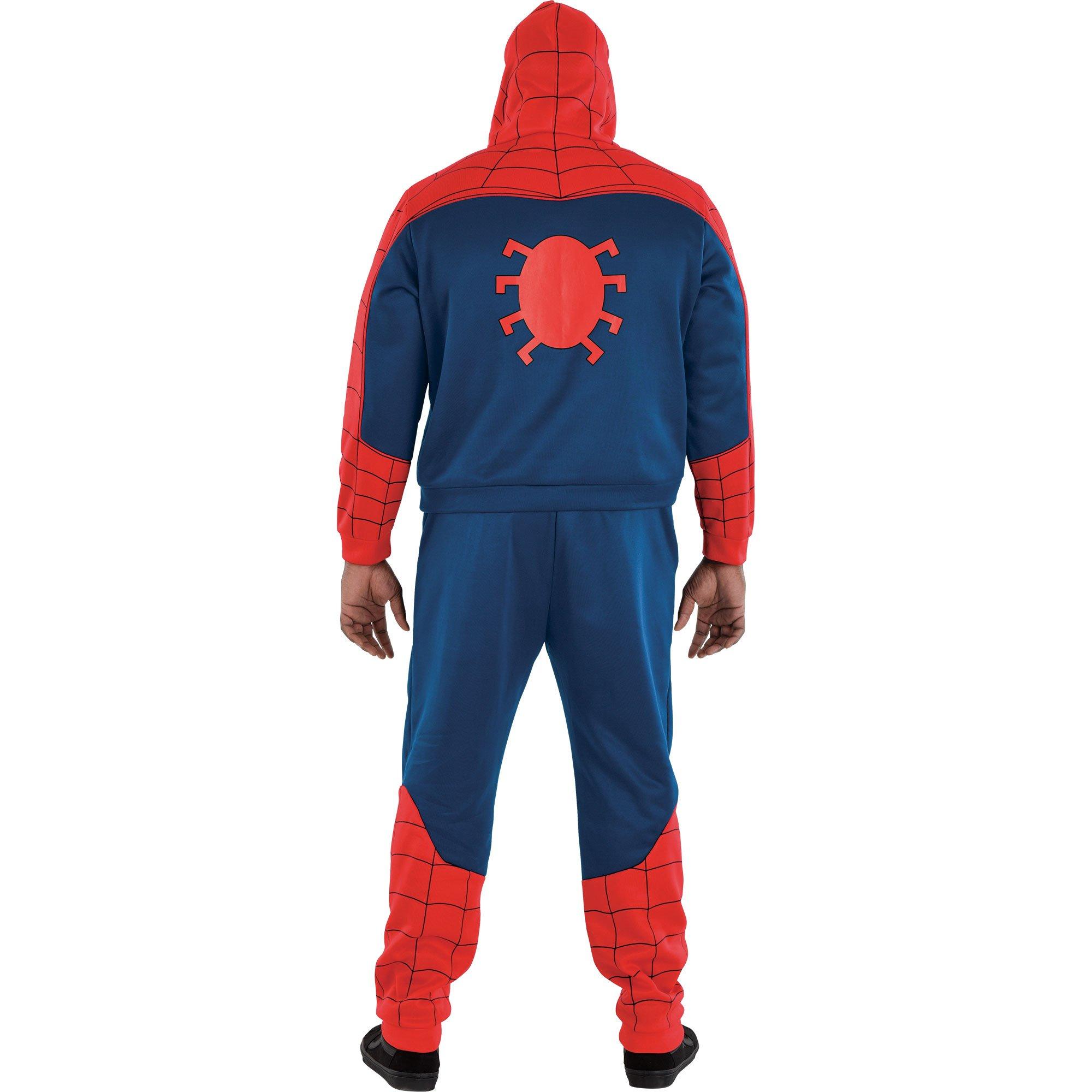 PartyCity Adult Spider-Man Plus Size Sweatsuit Costume - Marvel - Party  City in Tustin, CA