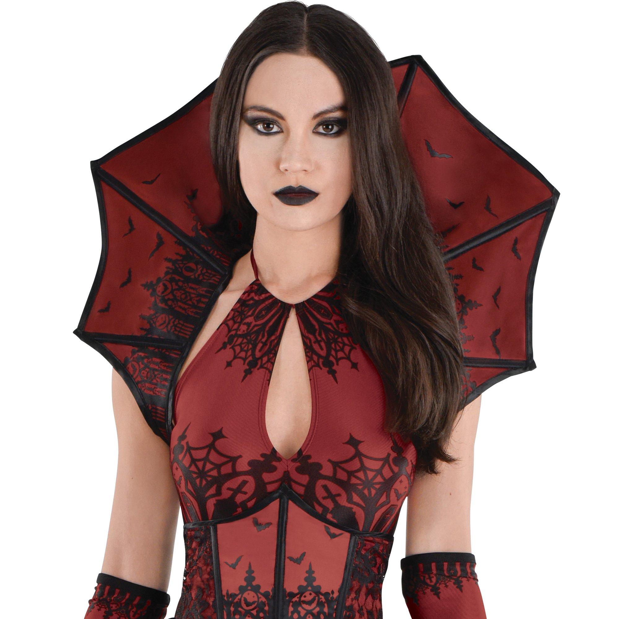 Corset from the Crypt Gothic Vampire Witch Fancy Dress Halloween Adult  Costume - Parties Plus